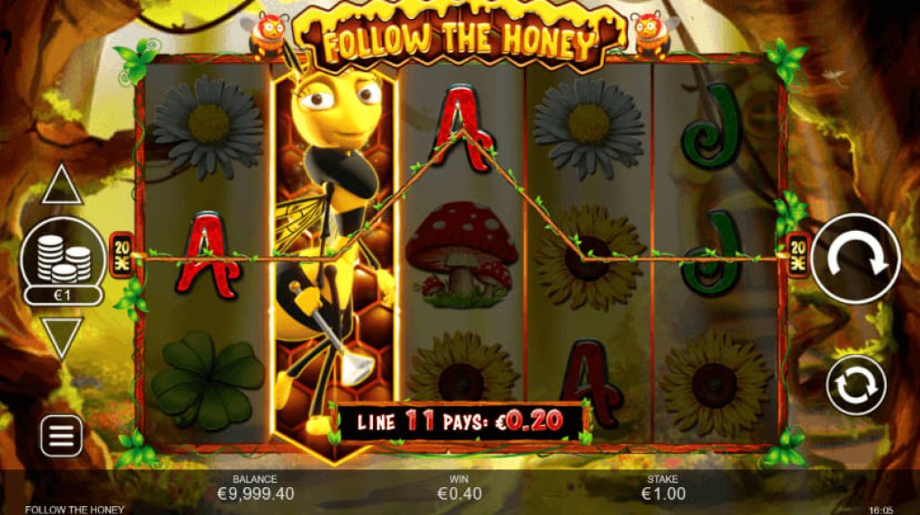 Follow the Honey slot game