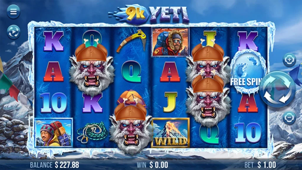 9k Yeti slot game