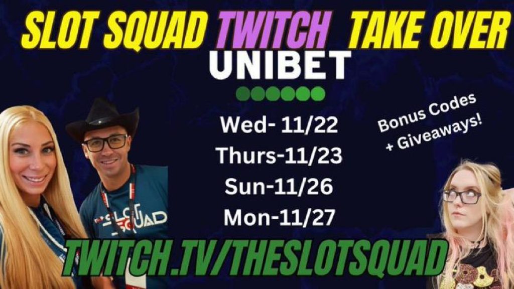 Slot Squad Unibet Twitch Streams
