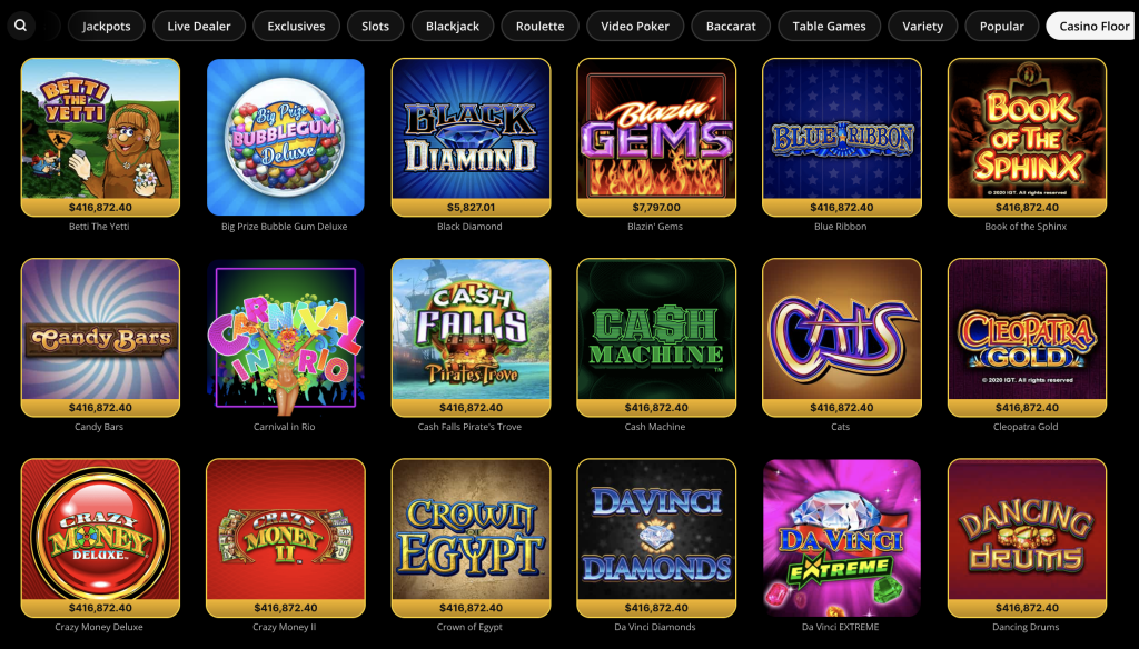 Golden Nugget Casino Floor Games